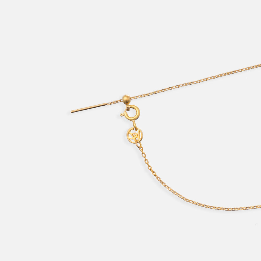 Gold Plated Celestial Star Charm Necklace