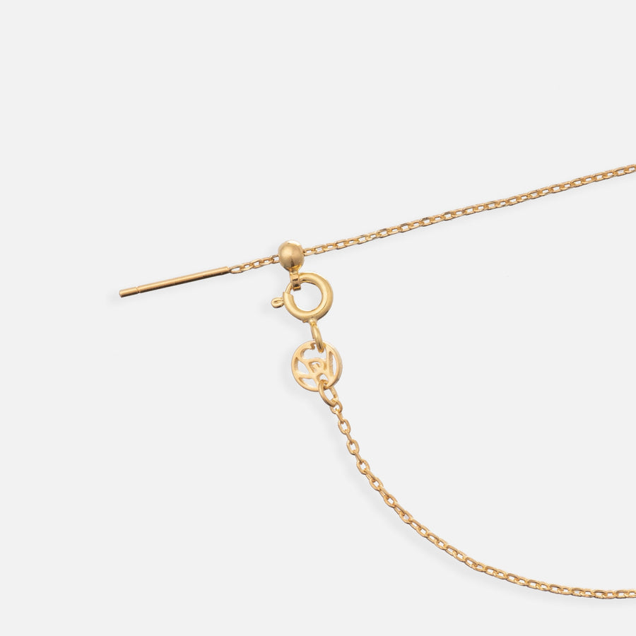 Elysian Gold Plated Engravable Bar Bracelet