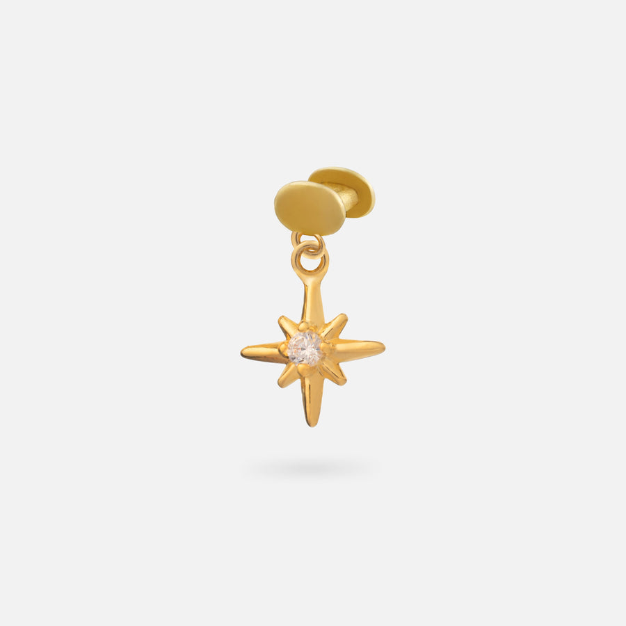 Garmin Watch Strap Gold Plated Celestial Star Charm