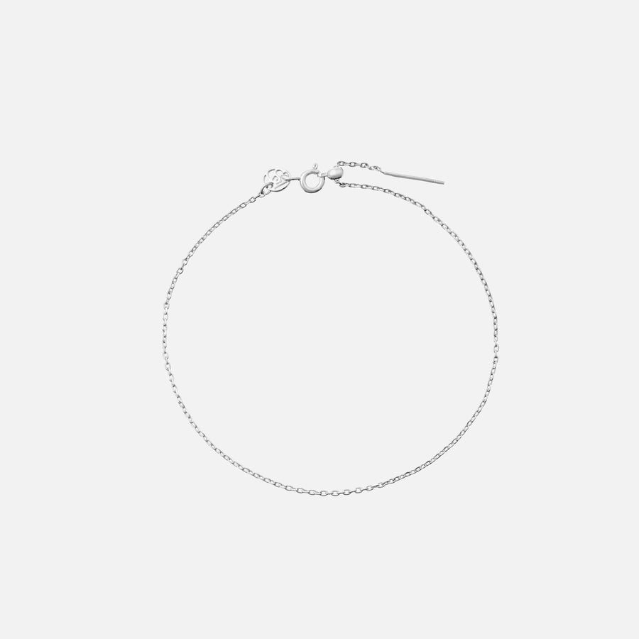 Rhodium Plated Engravable Round Paved Charm in Silver